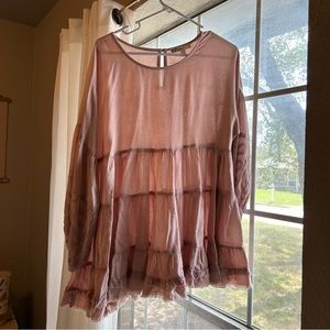 Laffaire tiered blouse